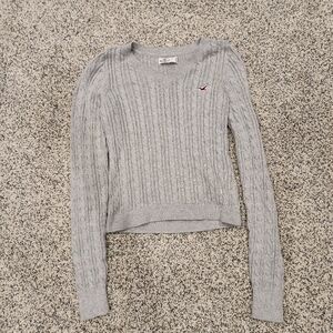 Grey Hollister Sweater